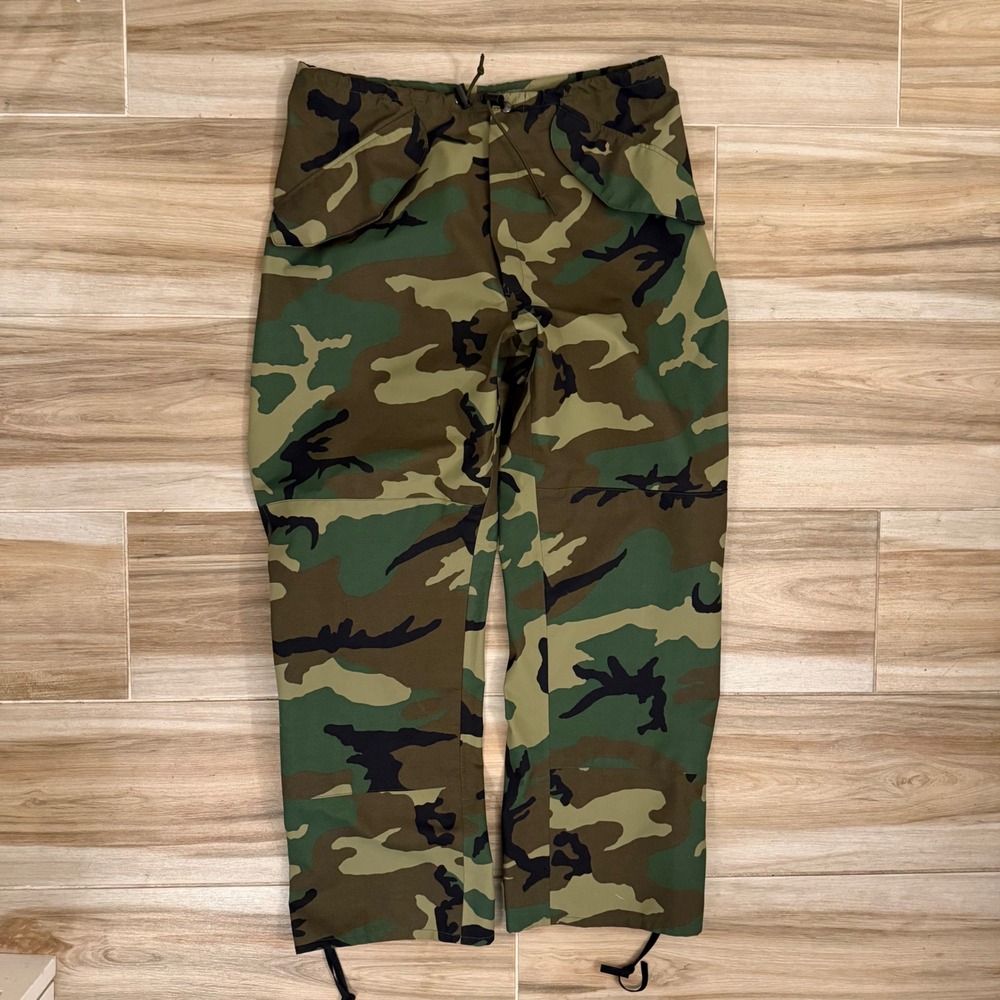 Tennessee Apparel Corp ECWCS Woodland Camo Cold Weather Trousers Medium Long